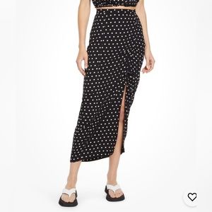 Polka dot skirt